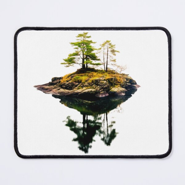 Item preview, Forest Island Nature Landscape Artwork designed and sold by JojoArtEvo.