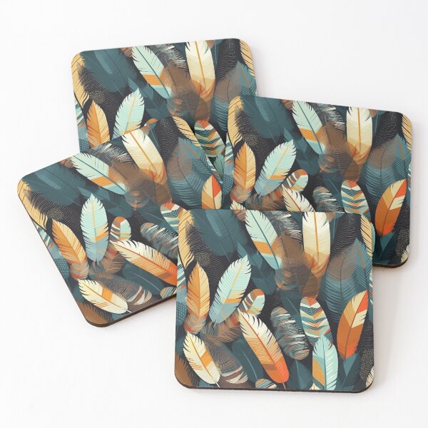 Item preview, Feathered Rhythms: A Captivating Pattern Inspired by Avian Beauty designed and sold by omizen.