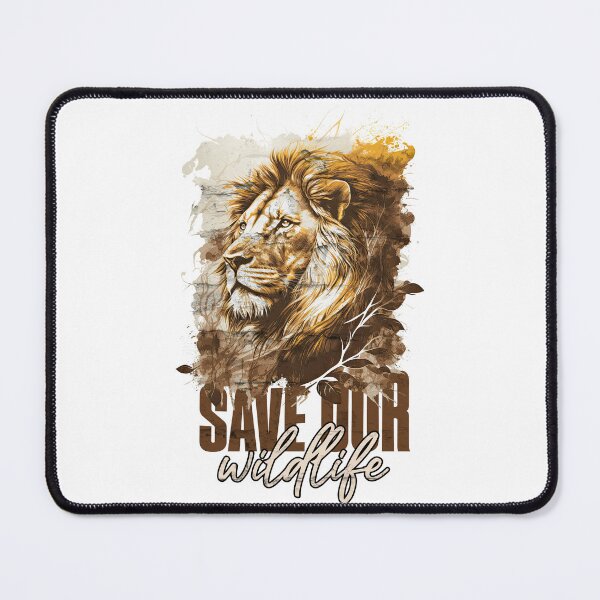 Item preview, save our wildlife designed and sold by addict2reading.