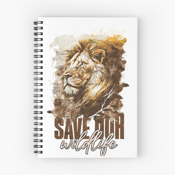 Item preview, save our wildlife designed and sold by addict2reading.