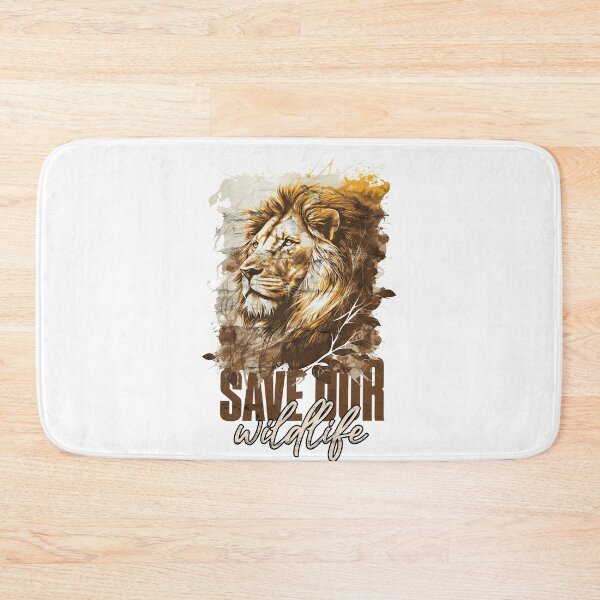 Item preview, save our wildlife designed and sold by addict2reading.