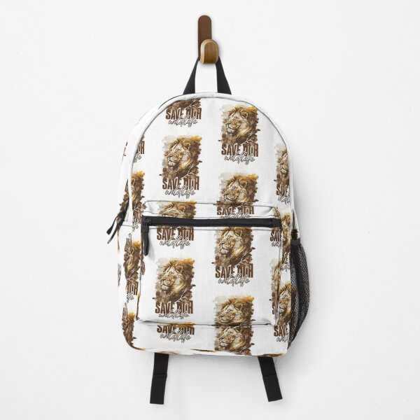 Item preview, save our wildlife designed and sold by addict2reading.