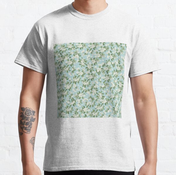 Ethereal Beauty: Unveiling the Intricate Charms of Jasmine Pattern Art Classic T-Shirt