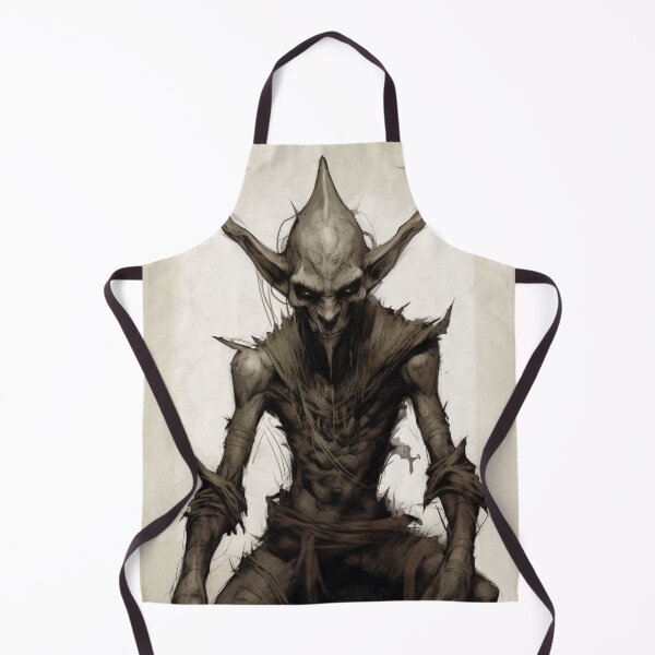 Item preview, Gothic Fantasy Art - Grotesque Goblin designed and sold by letsgetinspired.