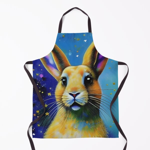 Aperçu de l'œuvre Star Rabbit, empâtement, Ai Generated Art créée et vendue par ACC .