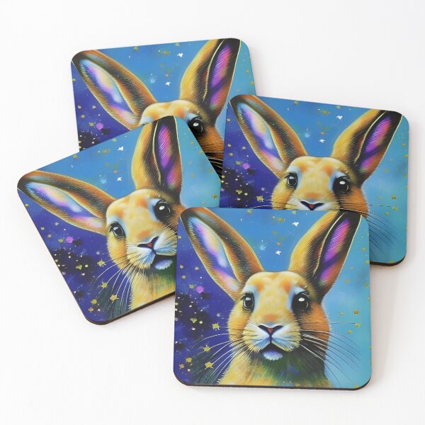 Item preview, Star Rabbit, impasto, Ai Generated Art  designed and sold by ACC .