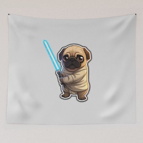 Item preview, Pug Light Saber designed and sold by Dog Lover.