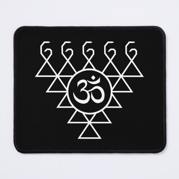 Item preview, Saraswati Symbol White designed and sold by Gumless.