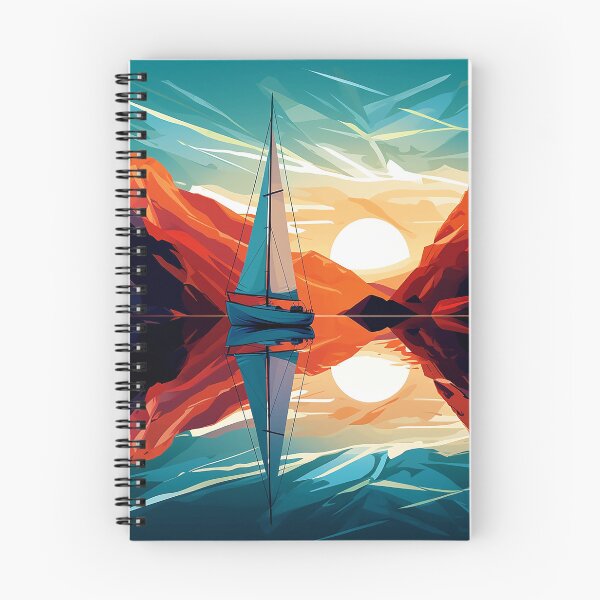 Item preview, Ocean Breeze Adventure: Sailboat at Sea designed and sold by GraphicGarden23.