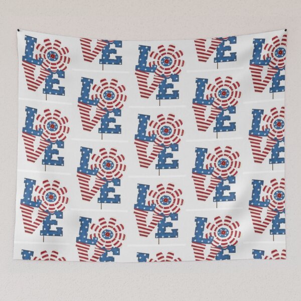 Item preview, 4th of July pattern- love designed and sold by Nathanfulks551.