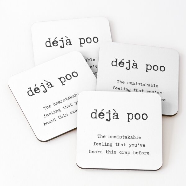 Item preview, Deja Poo. Funny Dictionary Entry designed and sold by Rebel-Design.