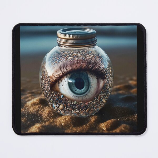 Item preview, The All Seeing Beach Eye! designed and sold by AtrapineArt.