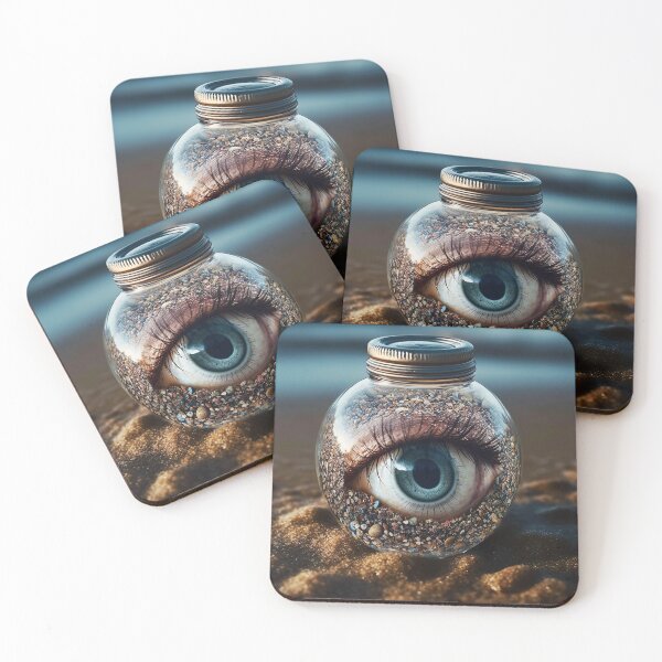 Item preview, The All Seeing Beach Eye! designed and sold by AtrapineArt.