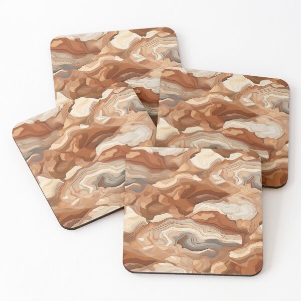 Item preview, Earth's Tapestry: A Mesmerizing Pattern Inspired by Rock Formations designed and sold by omizen.