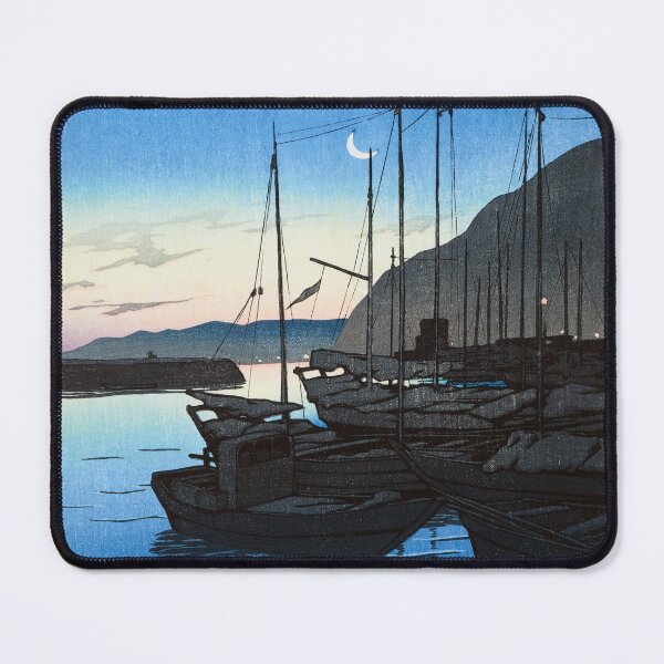 Item preview, Dawn at Beppu | 1928 | Hasui Kawase designed and sold by ArtAndCultureR7.