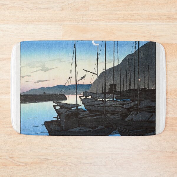 Item preview, Dawn at Beppu | 1928 | Hasui Kawase designed and sold by ArtAndCultureR7.