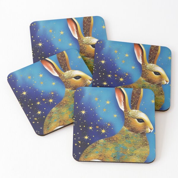 Item preview, Star Rabbit, impasto, Ai Generated Art  designed and sold by ACC .