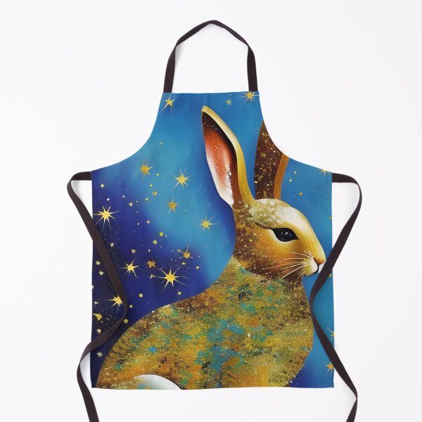 Aperçu de l'œuvre Star Rabbit, empâtement, Ai Generated Art créée et vendue par ACC .