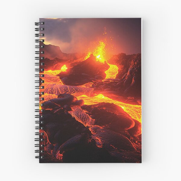 Item preview, Fiery Landscapes Captivating Volcano Art  designed and sold by JojoArtEvo.