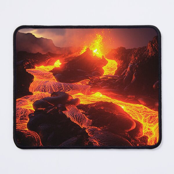 Item preview, Fiery Landscapes Captivating Volcano Art  designed and sold by JojoArtEvo.
