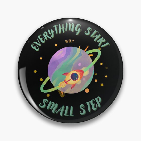 Item preview, Everything start with small step | inspirational quote designed and sold by Galskap.