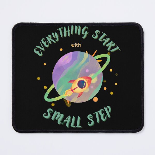 Item preview, Everything start with small step | inspirational quote designed and sold by Galskap.