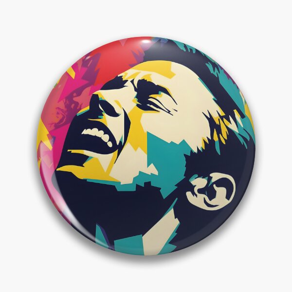Item preview,  Soulful Hues: Vibrant Male Portrait designed and sold by TheBlackPixelCo.