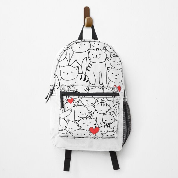 Item preview, Cute Cats Doodle Art - T shirt, Phone case, Sticker, Notebook designed and sold by Designze.