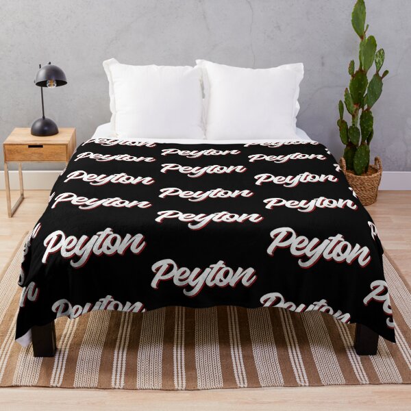 Peyton Throw Blankets for Sale | Redbubble