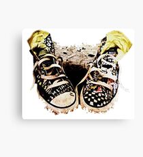 Kicks Canvas Print