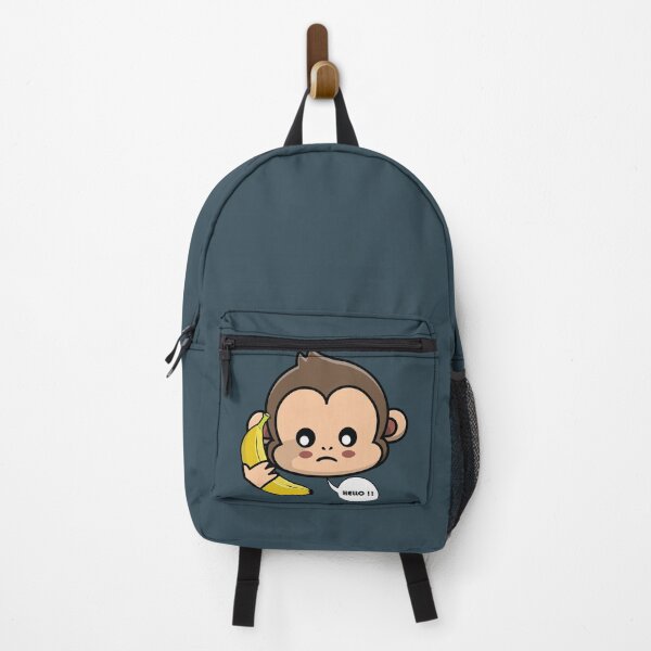 Item preview, Monkey speaking on the phone with a banana  designed and sold by Donutlovers.