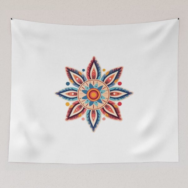 Item preview, bohemian ethnic pattern designed and sold by TekunawArt.