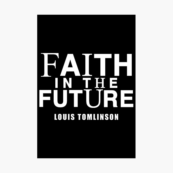 Official Louis Tomlinson Merch Faith In The Future World Tour Ecru