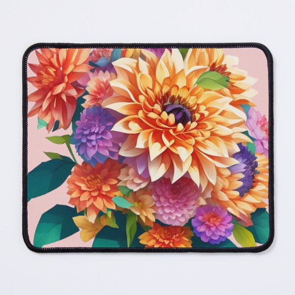 Item preview, Colorful Dahlia Bouquet designed and sold by ShopULove.