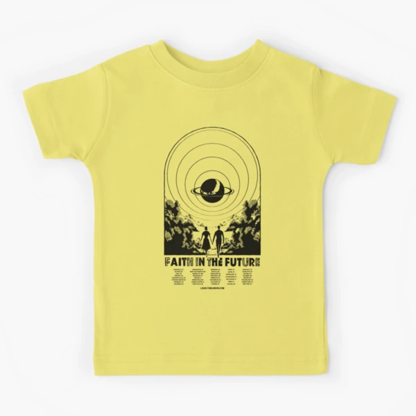 Faith In The Future World Tour Yellow Tee – Louis Tomlinson Merch