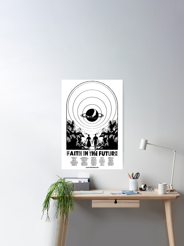 faith in the future merch! in 2023  Cool wallpapers patterns, Louis  tomlinson, Tour posters