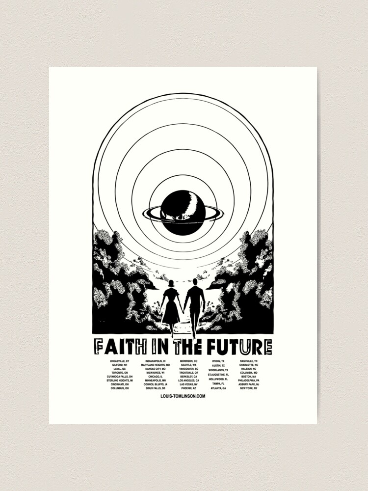 Vintage Faith In The Future Louis Tomlinson Art Shirt, Louis - Inspire  Uplift