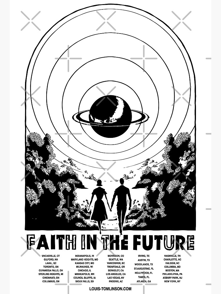Louis Tomlinson Merch Faith In The Future World Tour Poster for Sale by  Williamjmahoney