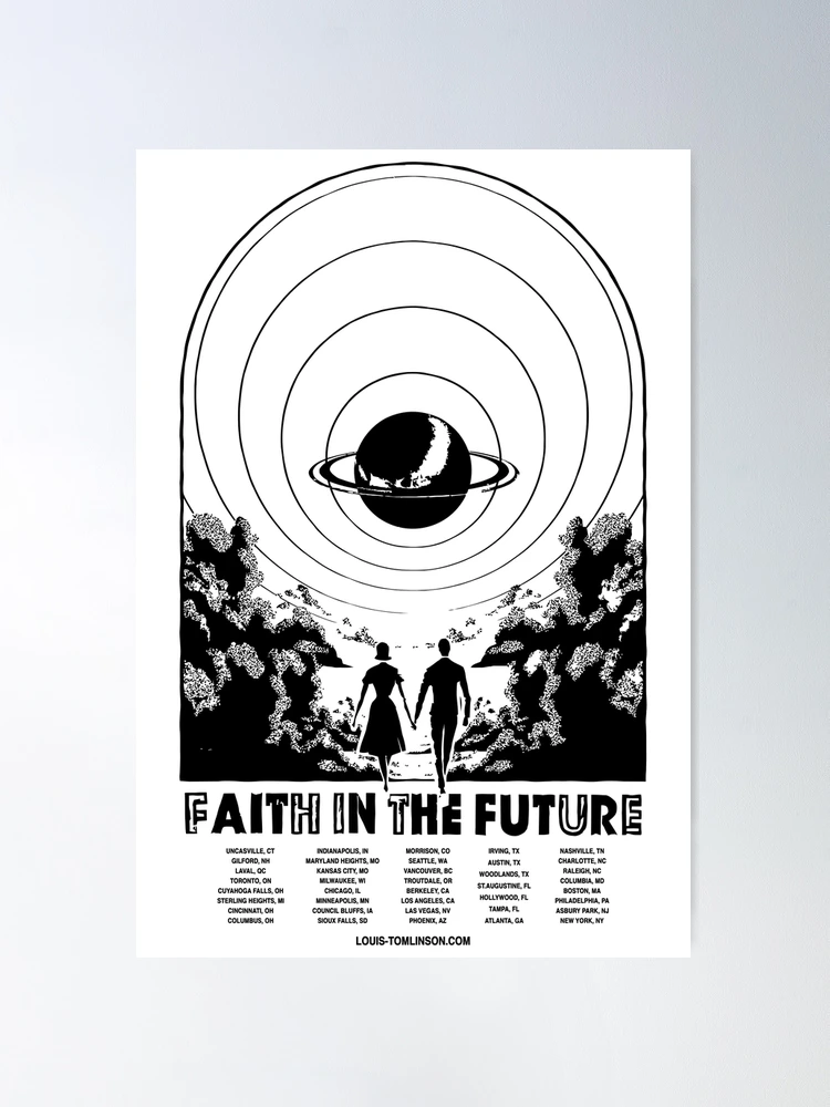Louis Tomlinson - Faith in the Future Poster by arlou