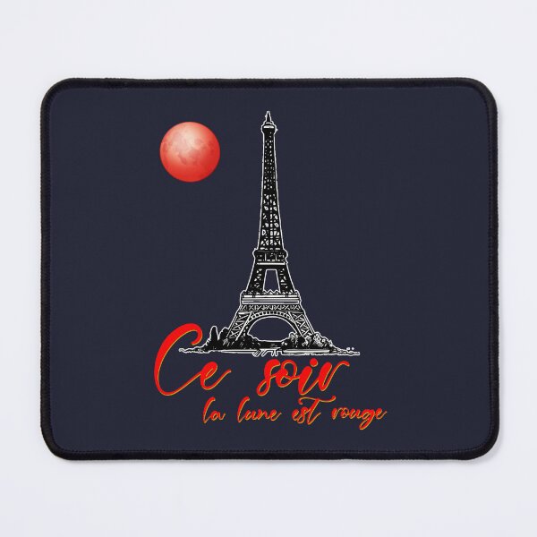 Item preview, Ce Soir La Lune Est Rouge designed and sold by StoneBluePlanet.