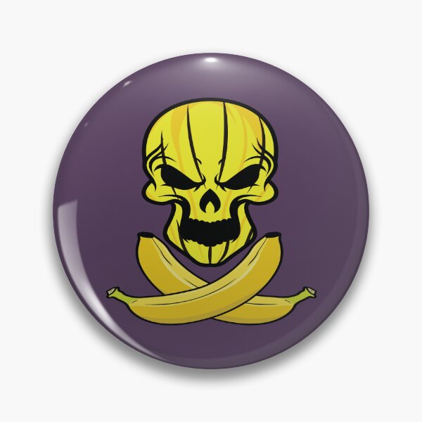 Item preview, Scary banana skull head  designed and sold by Donutlovers.