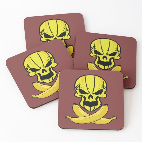 Item preview, Scary banana skull head  designed and sold by Donutlovers.