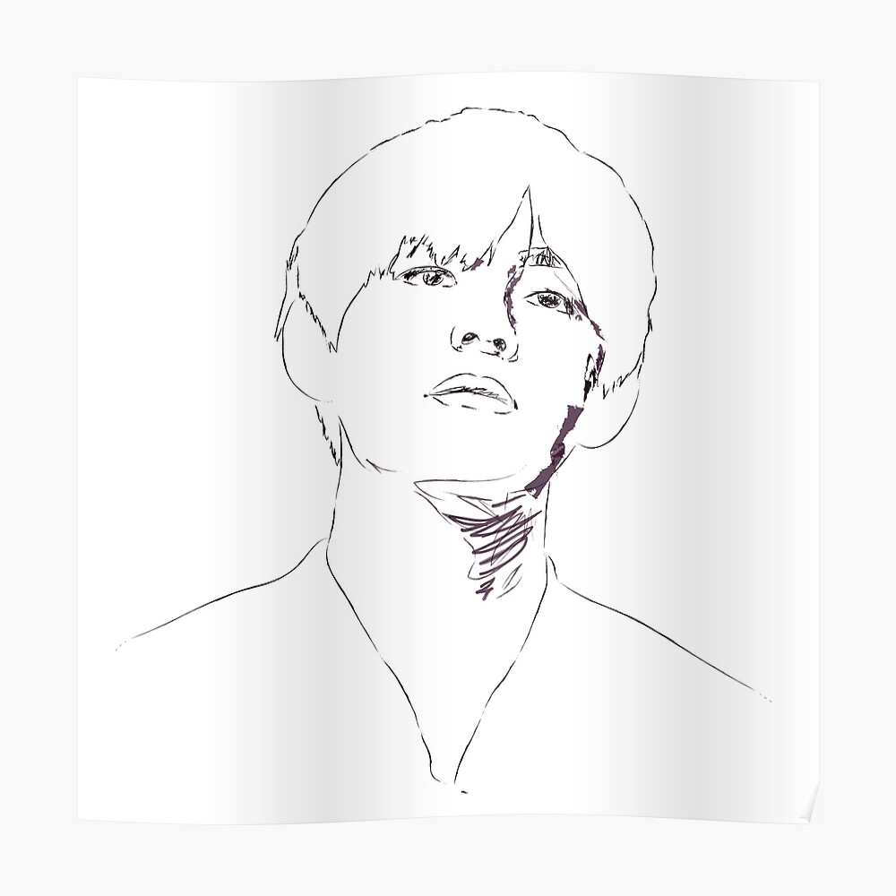 Featured image of post Easy Bts V Sketch - V is a south korean singer, songwriter, actor and member of the.