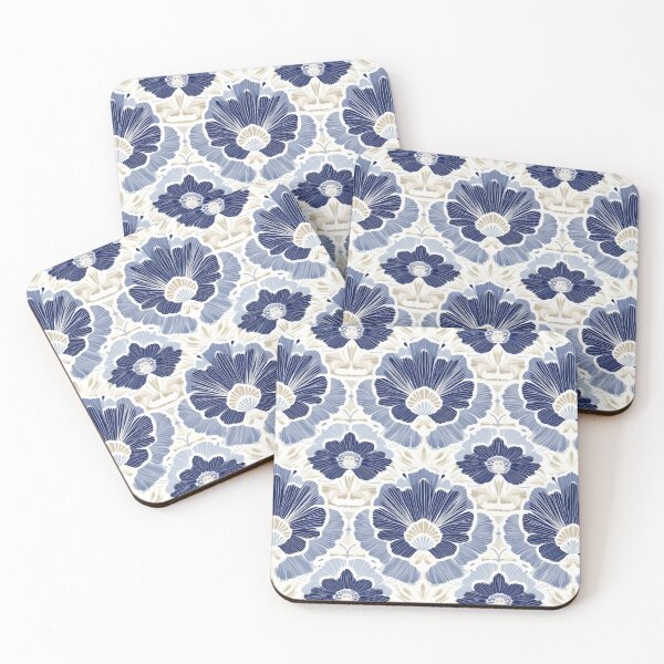 Item preview, Seaside Elegance: A Captivating Symmetrical Pattern Inspired by Seashells designed and sold by omizen.