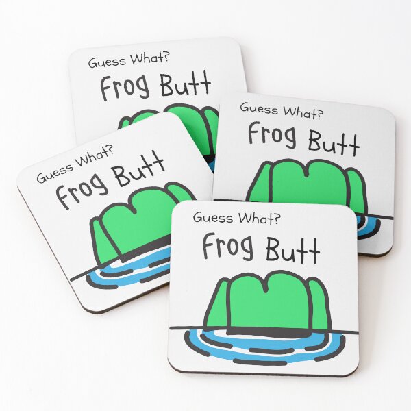 Item preview, Frog Butt, Cute Frog designed and sold by LittleLoveFinds.