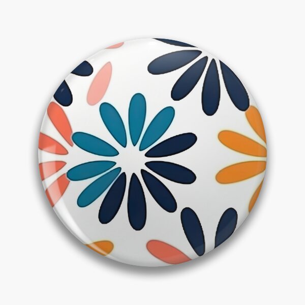 Item preview, Colorful Geometric Flowers Abstract Pattern designed and sold by Wonder Of Light.