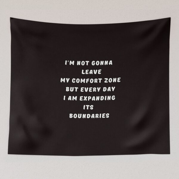 Item preview, My Comfort Zone designed and sold by UniqVibe.