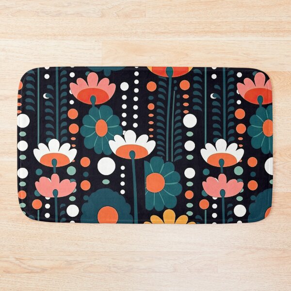 Item preview, Colorful Geometric Flowers Abstract Pattern designed and sold by Wonder Of Light.