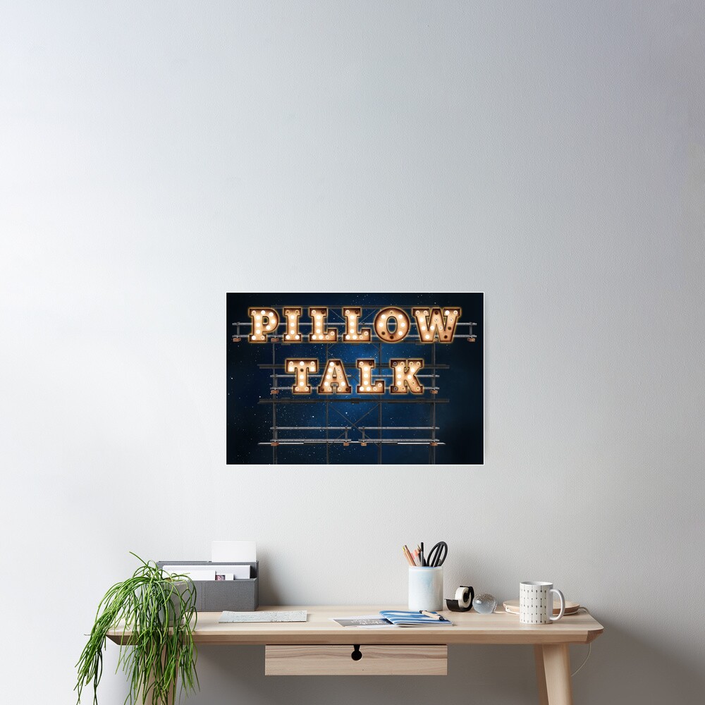 pillow talk wall art