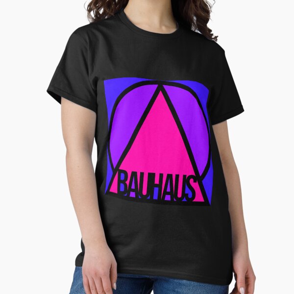 Bauhaus Geometric Square Triangle Circle Classic T-Shirt